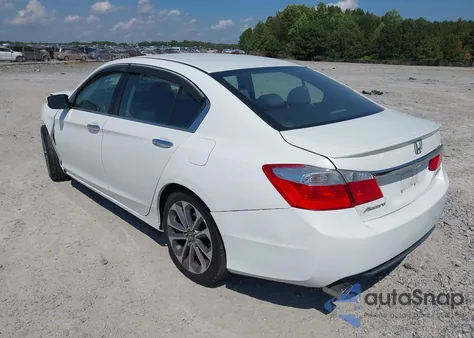 2015 Honda Accord Sport из США, поврежденный, VIN 1HGCR2F59FA166426